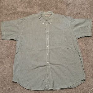 Men’s XXL Short Sleeve Izod Button Down Dress Shirt